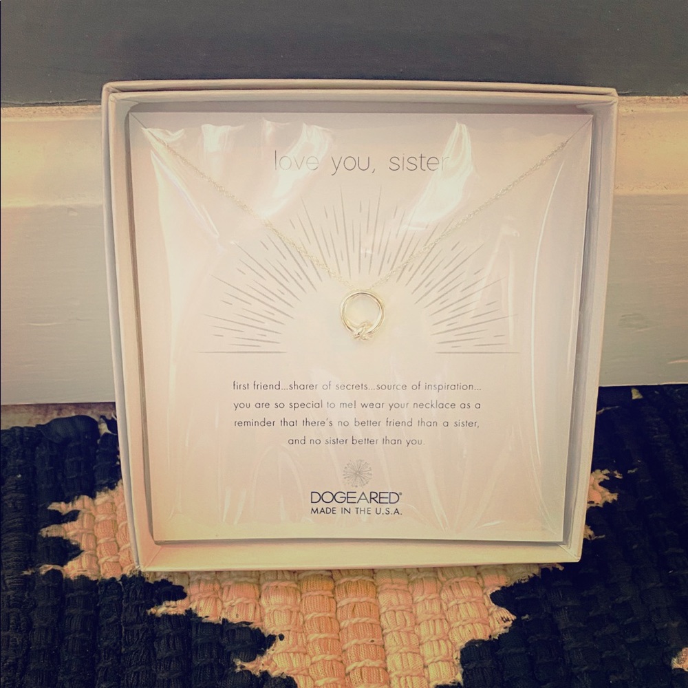 Dogeared sister necklace